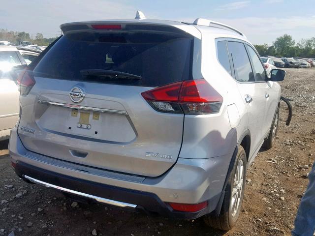 JN8AT2MV3KW390366 - 2019 NISSAN ROGUE S SILVER photo 4