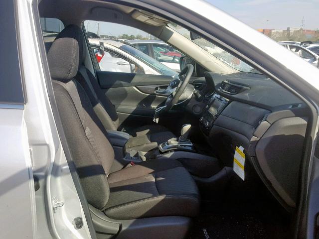 JN8AT2MV3KW390366 - 2019 NISSAN ROGUE S SILVER photo 5