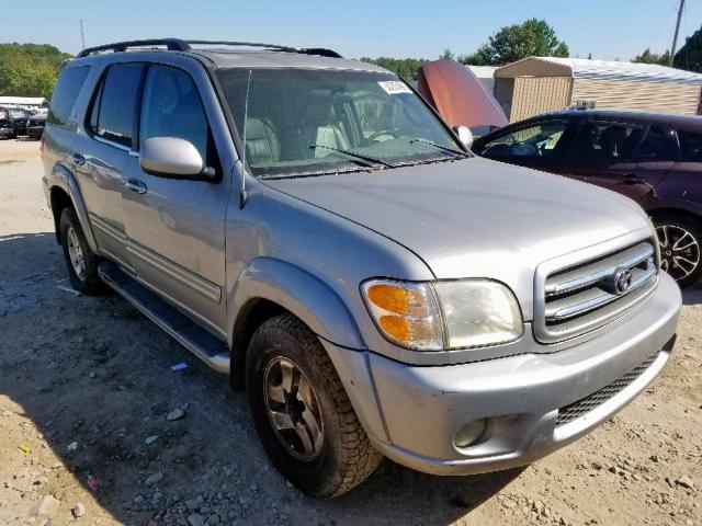 5TDBT48A11S036136 - 2001 TOYOTA SEQUOIA LI GRAY photo 1