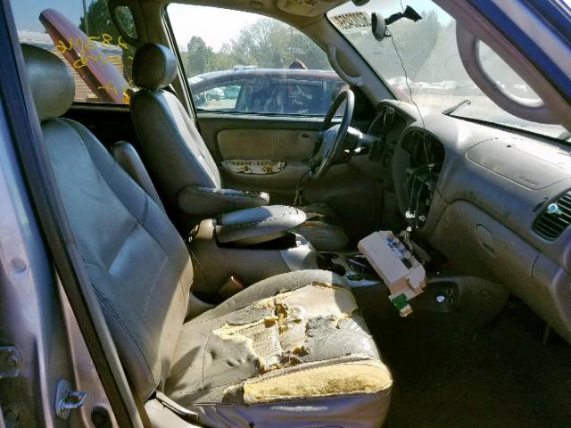 5TDBT48A11S036136 - 2001 TOYOTA SEQUOIA LI GRAY photo 5