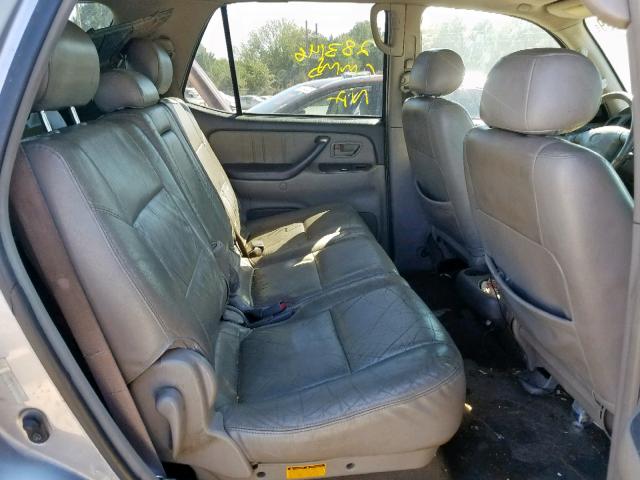 5TDBT48A11S036136 - 2001 TOYOTA SEQUOIA LI GRAY photo 6