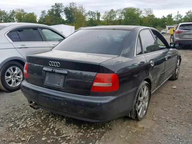 WAUDH68D11A140815 - 2001 AUDI A4 2.8 QUA BLACK photo 4