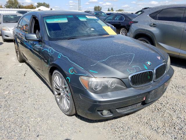 WBAHN83577DT71358 - 2007 BMW 750 GRAY photo 1