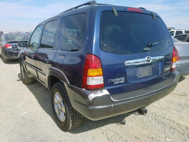 4F2CZ06173KM22519 - 2003 MAZDA TRIBUTE ES 蓝色 照片 3