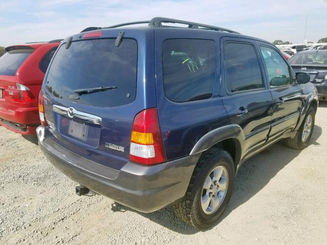 4F2CZ06173KM22519 - 2003 MAZDA TRIBUTE ES 蓝色 照片 4