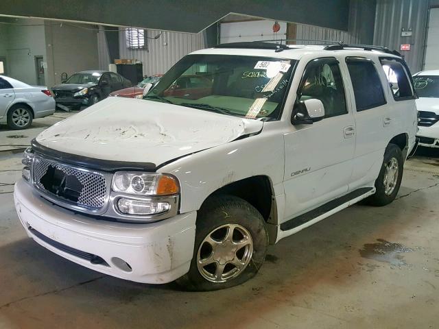 1GKEK63U52J271316 - 2002 GMC DENALI WHITE photo 2