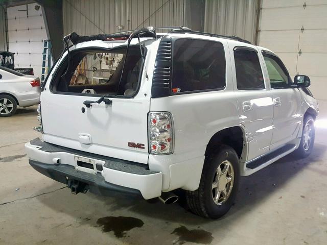 1GKEK63U52J271316 - 2002 GMC DENALI WHITE photo 4