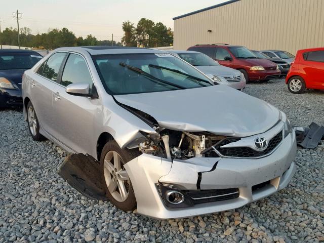 4T1BF1FK4CU108331 - 2012 TOYOTA CAMRY BASE SILVER photo 1