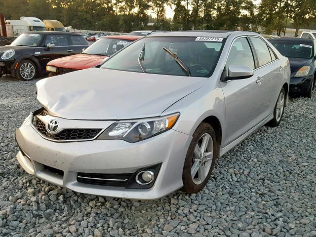 4T1BF1FK4CU108331 - 2012 TOYOTA CAMRY BASE SILVER photo 2