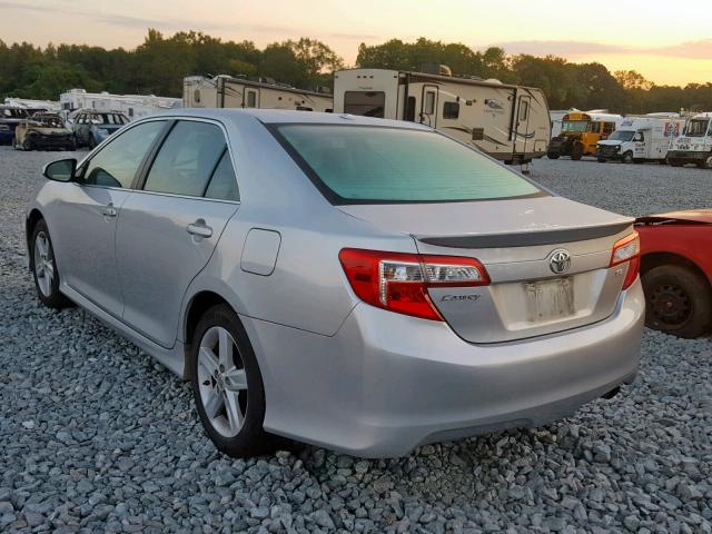 4T1BF1FK4CU108331 - 2012 TOYOTA CAMRY BASE SILVER photo 3