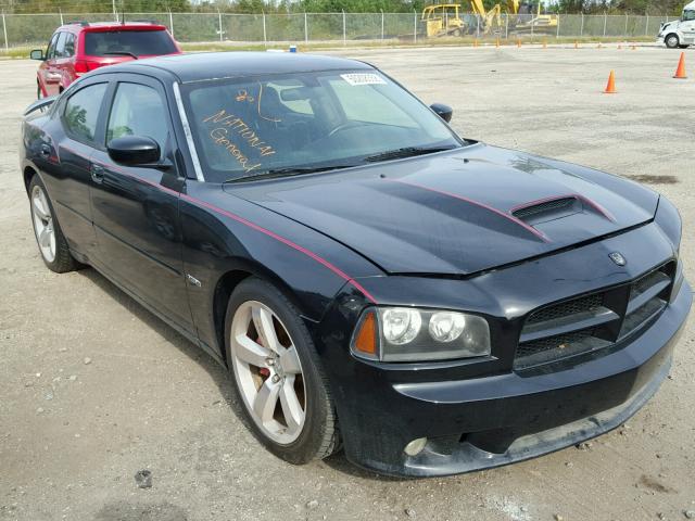 2B3KA73W86H334068 - 2006 DODGE CHARGER SR BLACK photo 1