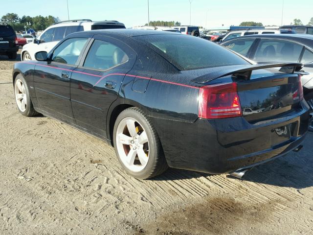 2B3KA73W86H334068 - 2006 DODGE CHARGER SR BLACK photo 3