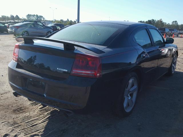 2B3KA73W86H334068 - 2006 DODGE CHARGER SR BLACK photo 4