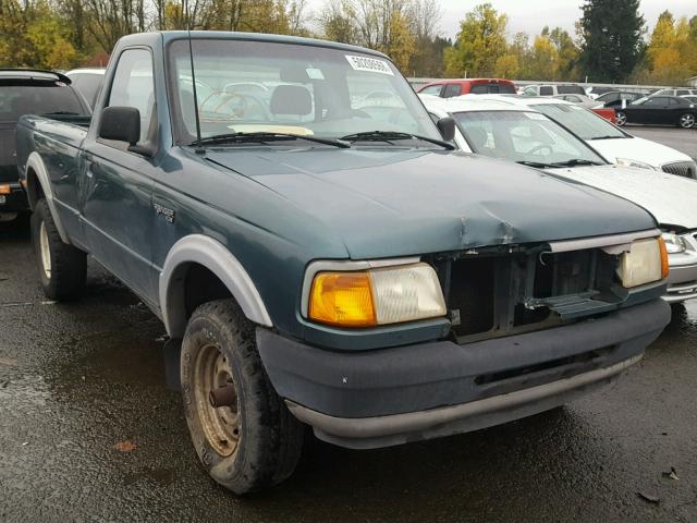 1FTCR11U0SPA54175 - 1995 FORD RANGER GREEN photo 1