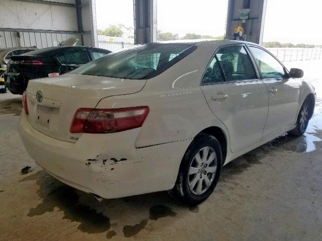 4T1BK46KX7U509532 - 2007 TOYOTA CAMRY LE WHITE photo 4