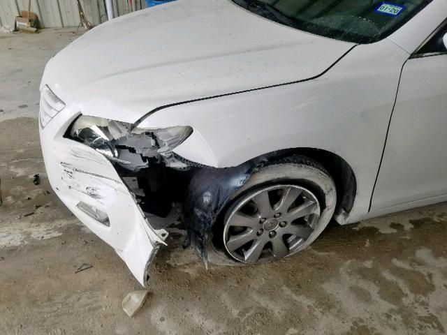 4T1BK46KX7U509532 - 2007 TOYOTA CAMRY LE WHITE photo 9