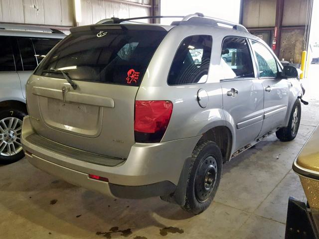 2CKDL73F166017156 - 2006 PONTIAC TORRENT SILVER photo 4