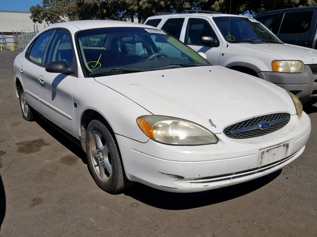 1FAFP55S11A286908 - 2001 FORD TAURUS SES WHITE photo 1