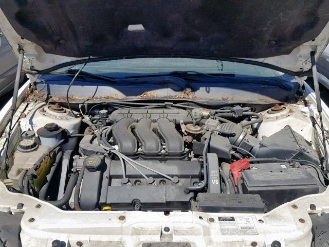 1FAFP55S11A286908 - 2001 FORD TAURUS SES WHITE photo 7