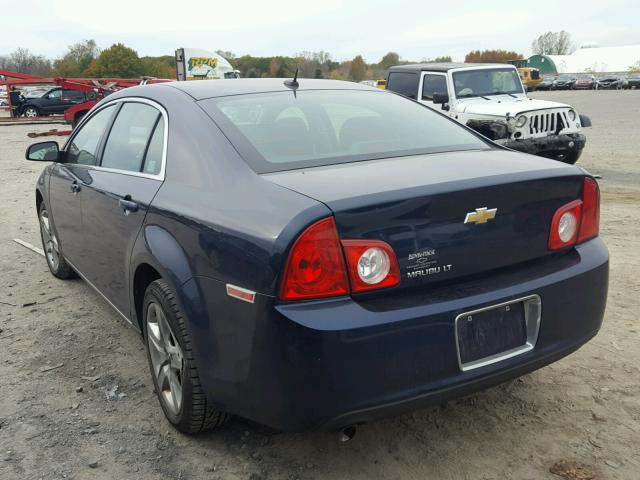 1G1ZC5EB8AF143730 - 2010 CHEVROLET MALIBU 1LT BLUE photo 3