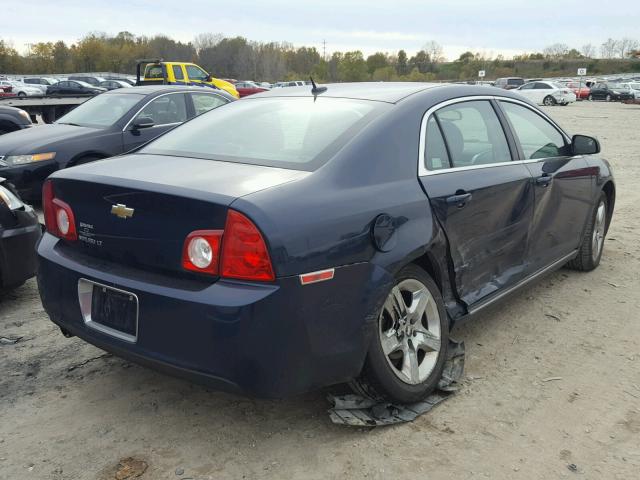 1G1ZC5EB8AF143730 - 2010 CHEVROLET MALIBU 1LT BLUE photo 4