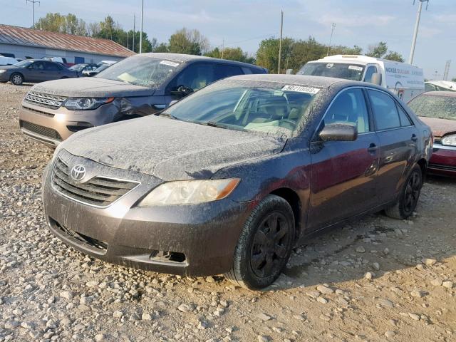 4T4BE46K89R094680 - 2009 TOYOTA CAMRY BASE GRAY photo 2