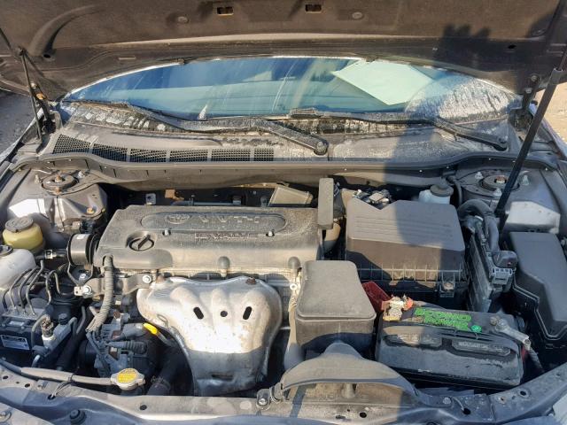 4T4BE46K89R094680 - 2009 TOYOTA CAMRY BASE GRAY photo 7