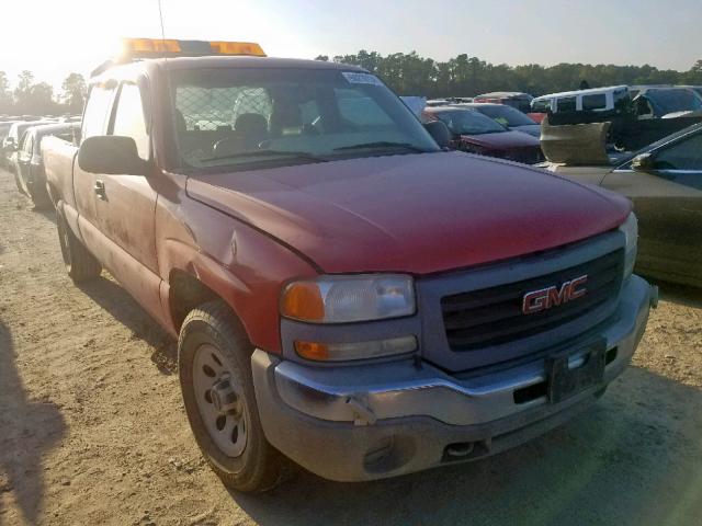 1GTEK19B76Z244257 - 2006 GMC NEW SIERRA RED photo 1