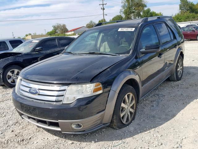 1FMDK02W98GA42291 - 2008 FORD TAURUS X S BLUE photo 2