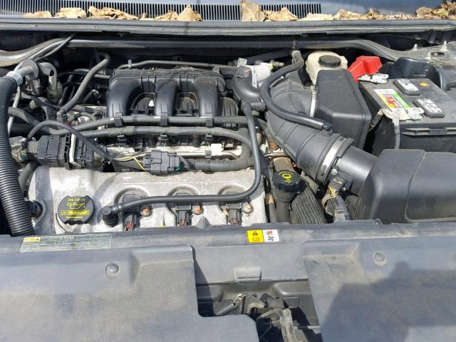 1FMDK02W98GA42291 - 2008 FORD TAURUS X S BLUE photo 7