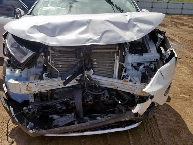 2FMTK4J95FBC30874 - 2015 FORD EDGE SEL WHITE photo 9