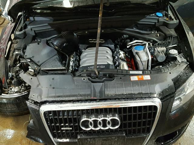 WA1VKAFP2AA087111 - 2010 AUDI Q5 PRESTIG BLACK photo 7