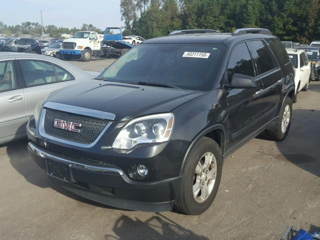 1GKER13DX9J138253 - 2009 GMC ACADIA SLE BLACK photo 2