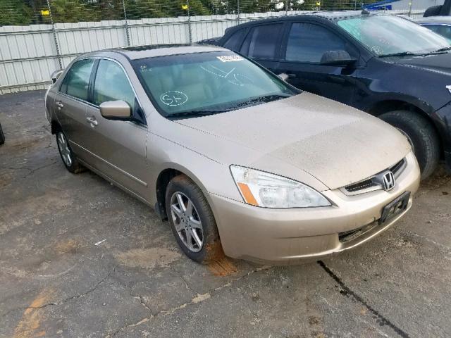 1HGCM66813A024602 - 2003 HONDA ACCORD EX GOLD photo 1