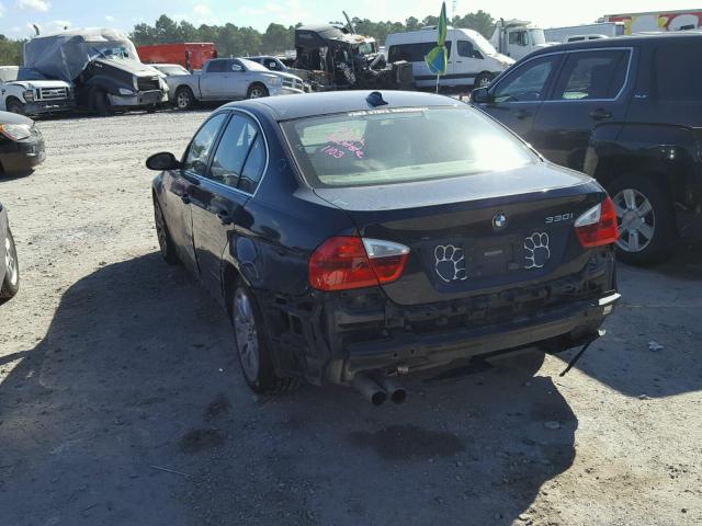 WBAVB33556KR80571 - 2006 BMW 330 I BLUE photo 3