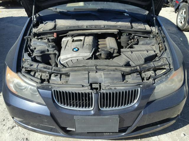 WBAVB33556KR80571 - 2006 BMW 330 I BLUE photo 7