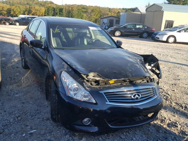 JN1CV6AP4DM306505 - 2013 INFINITI G37 BASE BLACK photo 1