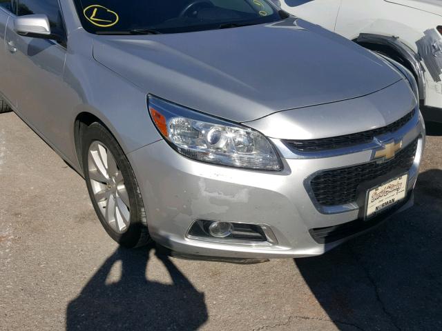 1G11D5SL6FF142106 - 2015 CHEVROLET MALIBU 2LT SILVER photo 9