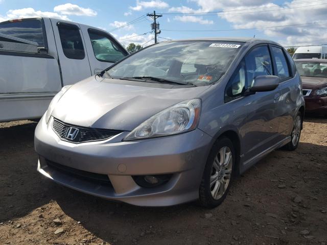 JHMGE87409S006226 - 2009 HONDA FIT SPORT SILVER photo 2