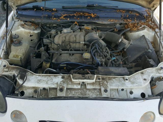 1FAFP53U4XG251659 - 1999 FORD TAURUS SE WHITE photo 7