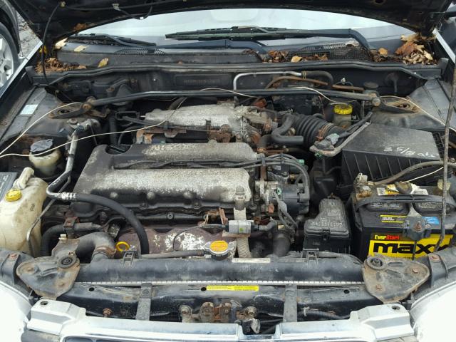 3N1BB51D6YL102034 - 2000 NISSAN SENTRA SE BLACK photo 7