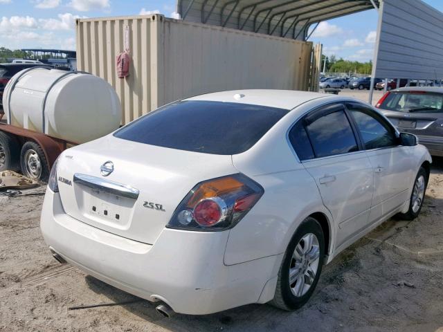 1N4AL2AP1CC166961 - 2012 NISSAN ALTIMA BAS WHITE photo 4