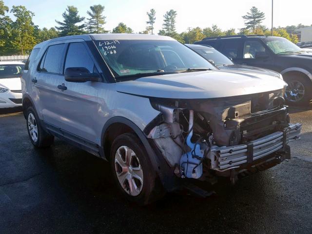 1FM5K8AR8DGC91853 - 2013 FORD EXPLORER P SILVER photo 1