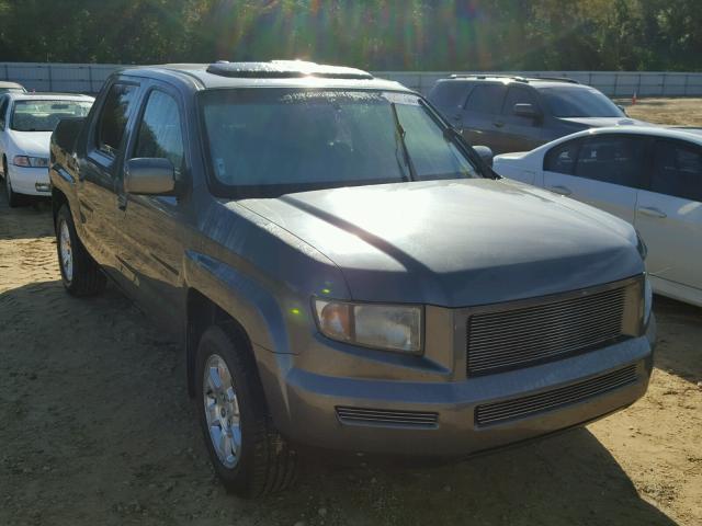 2HJYK16528H520029 - 2008 HONDA RIDGELINE GRAY photo 1