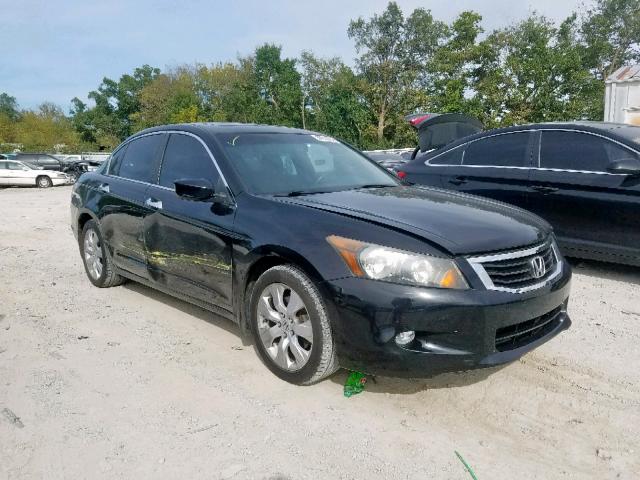 1HGCP36879A049065 - 2009 HONDA ACCORD EXL BLACK photo 1