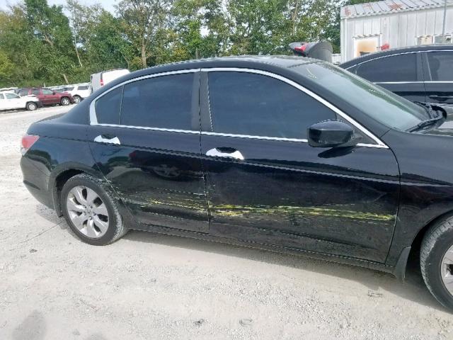 1HGCP36879A049065 - 2009 HONDA ACCORD EXL BLACK photo 9