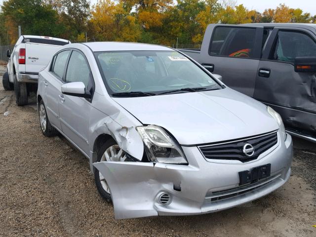 3N1AB6AP7AL631090 - 2010 NISSAN SENTRA 2.0 SILVER photo 1