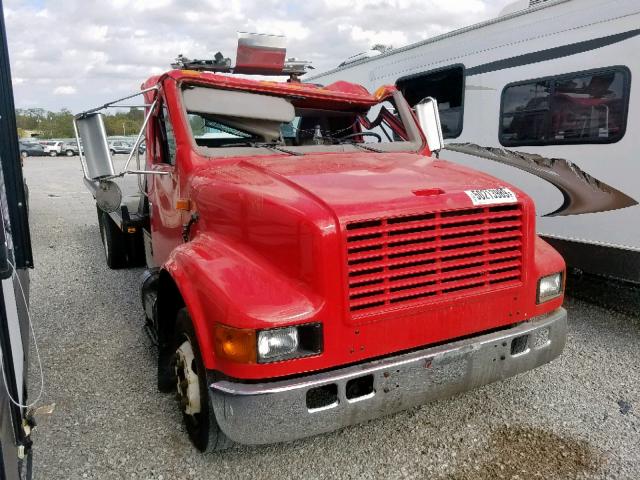 1HTSCABM4WH510953 - 1998 INTERNATIONAL 4000 4700 RED photo 1