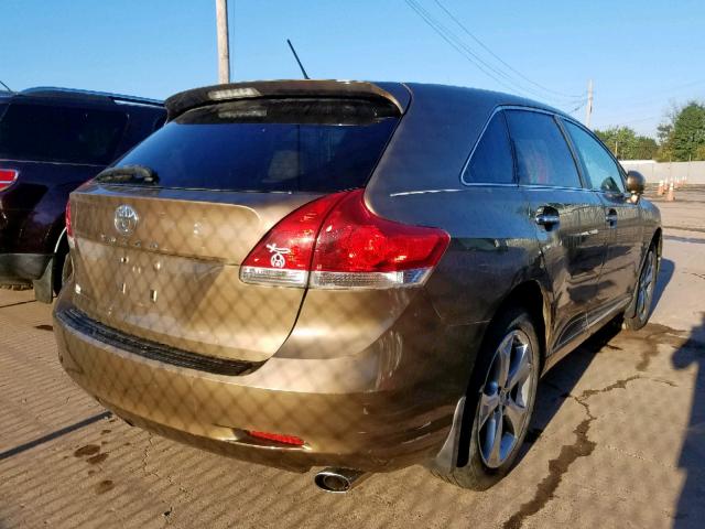 4T3ZK11A29U014795 - 2009 TOYOTA VENZA GOLD photo 4