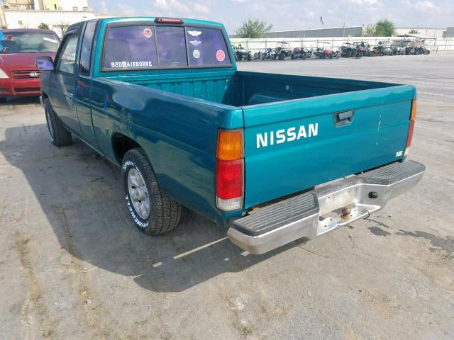 1N6SD16S2VC422253 - 1997 NISSAN TRUCK KING GREEN photo 3